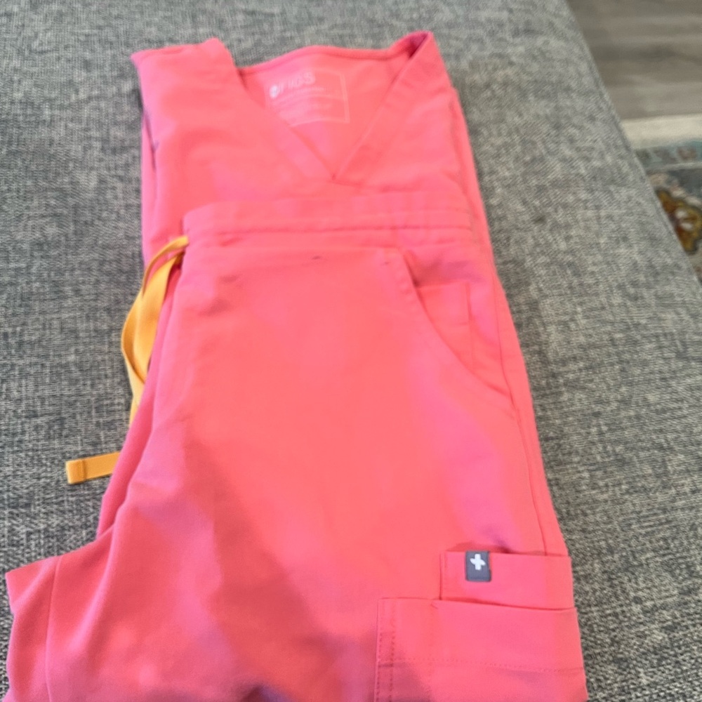 Figs Pink One Piece Athletic Wear